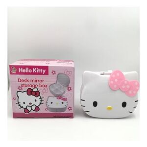 🆕 Hello Kitty jewelry Box Cute Jewelry Anime Kitty Portable Travel Jewelry Case